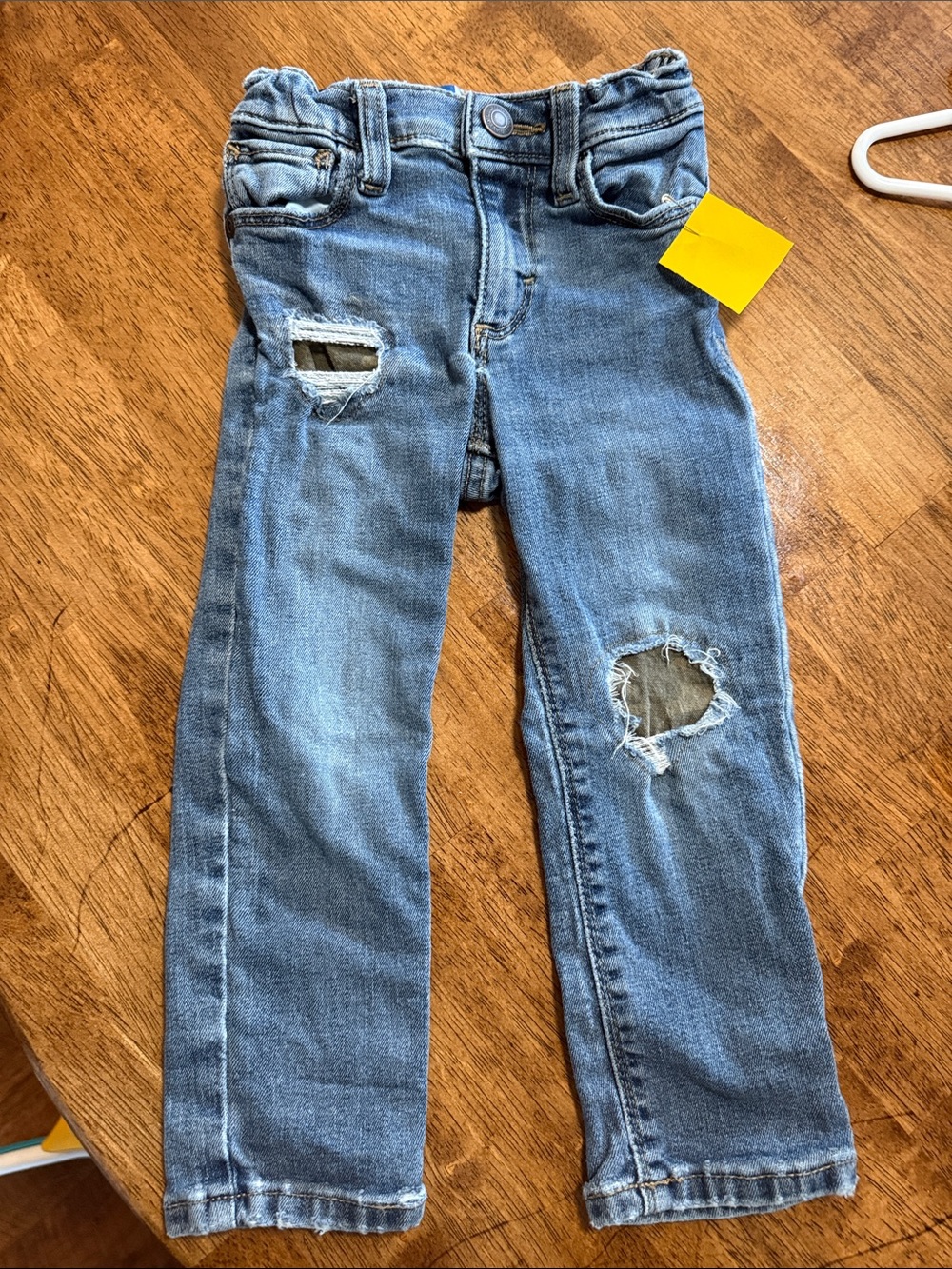 Kids Distressed Karate Skinny Jeans